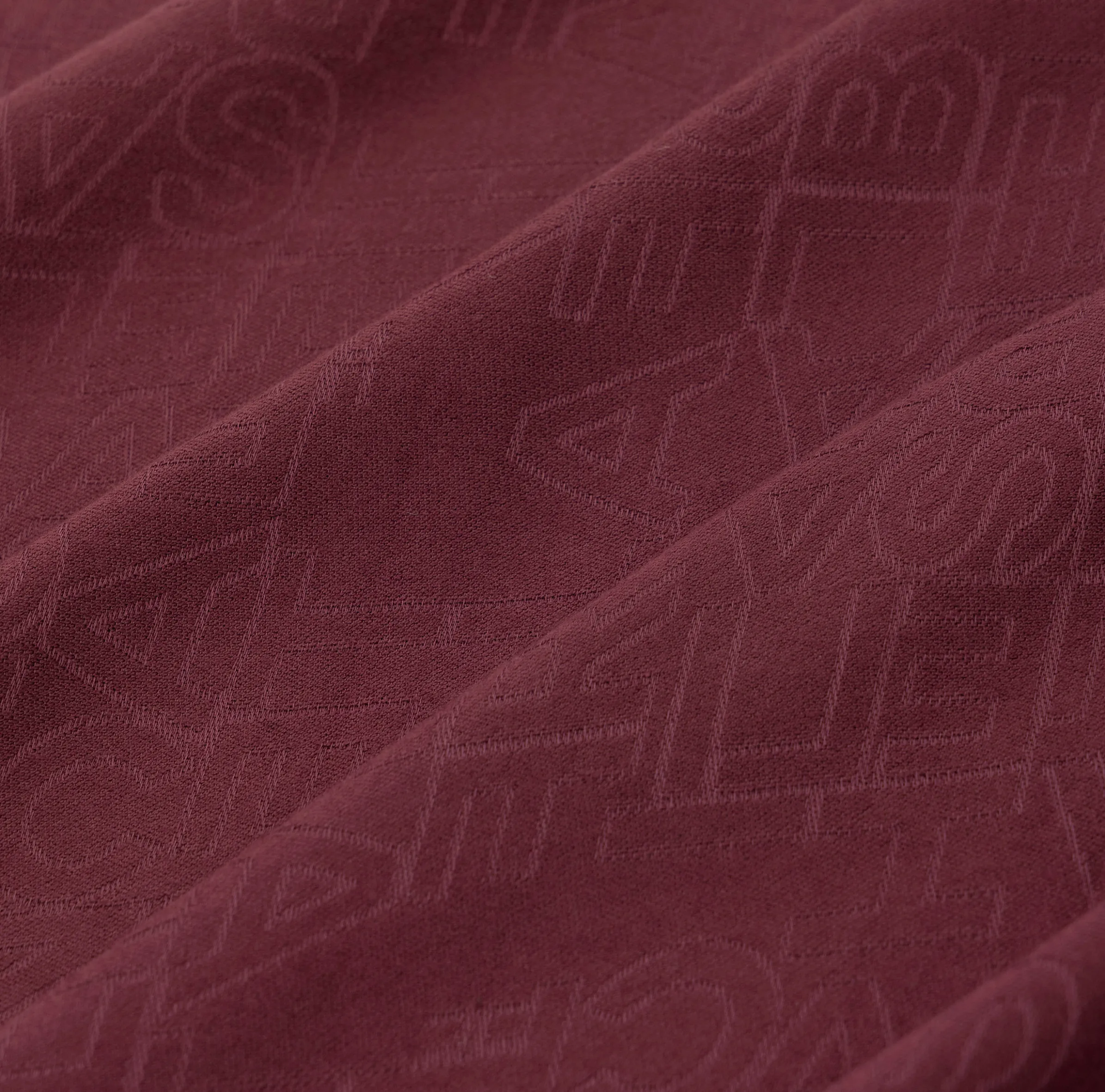 Pashmina quadrata in viscosa jacquard con lettering logo