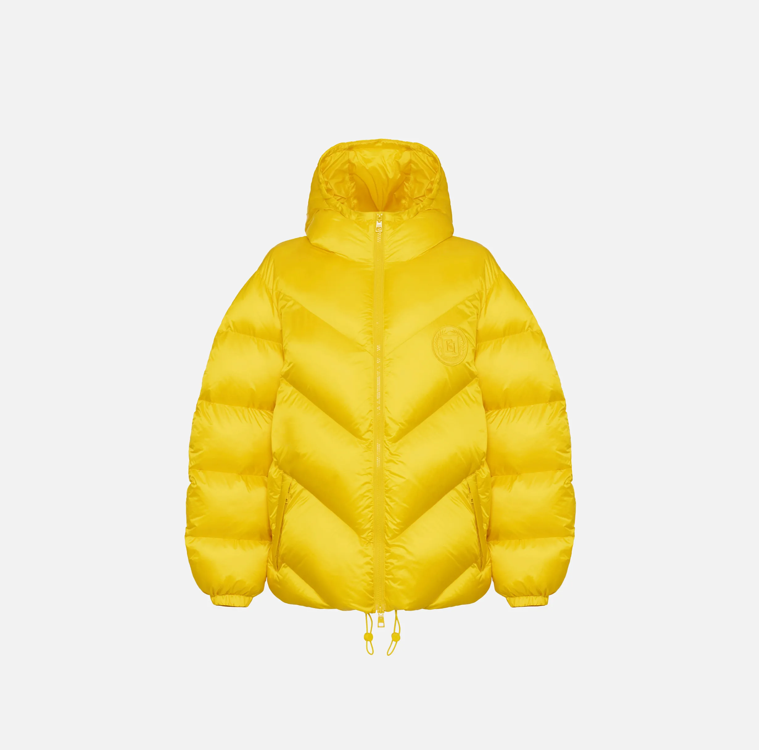 Piumino over in nylon lucido
