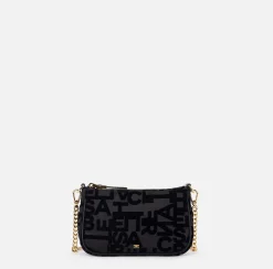 Pochette lettering con tracolla