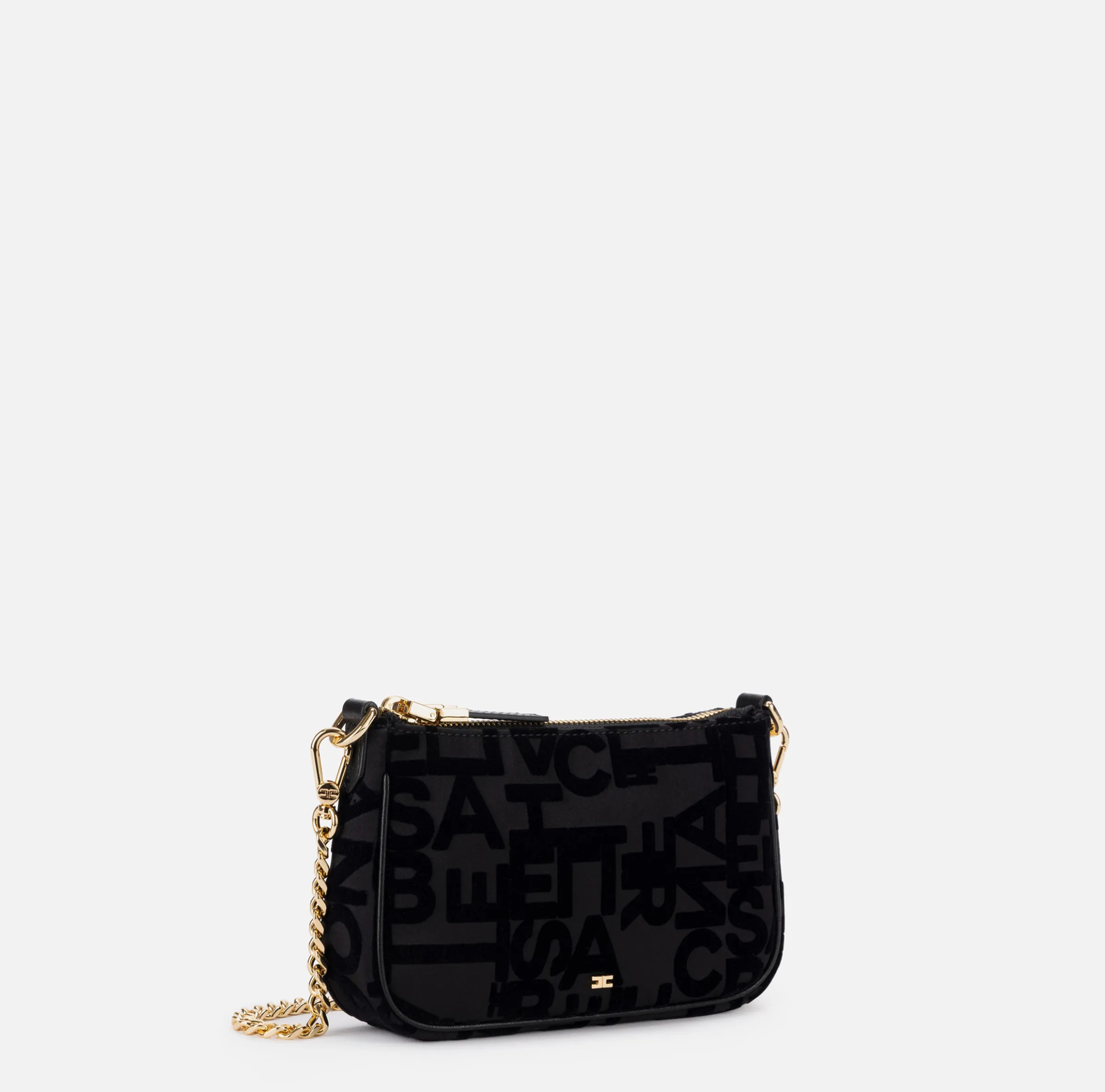 Pochette lettering con tracolla