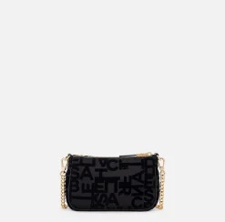 Pochette lettering con tracolla