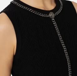 Top in viscosa con catena