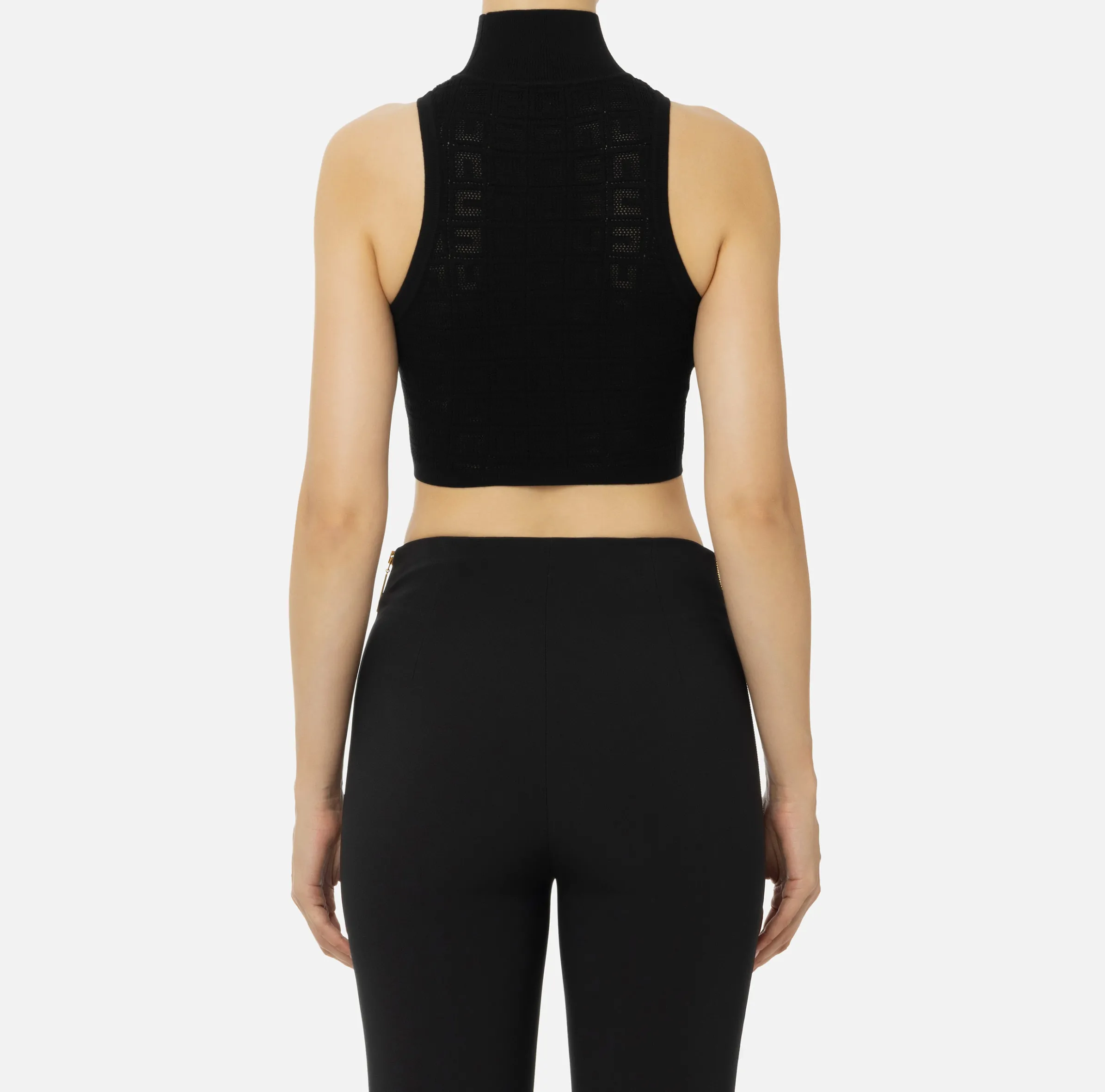 Top in viscosa logo punto rete