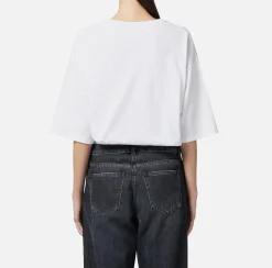 T-shirt in jersey lettering lucido