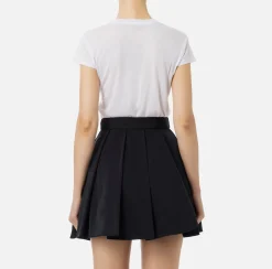 T-shirt in jersey modal con stampa logo