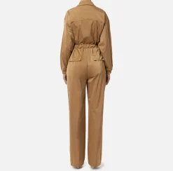 Tuta cargo in nylon tecnico con zip