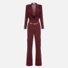 Tuta in jersey con cintura charms